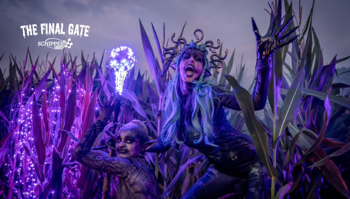 Foto: Monsterlijke Halloweenshow bij SchippersStop: 'We willen laten zien dat we meer zijn dan alleen een wasstraat'