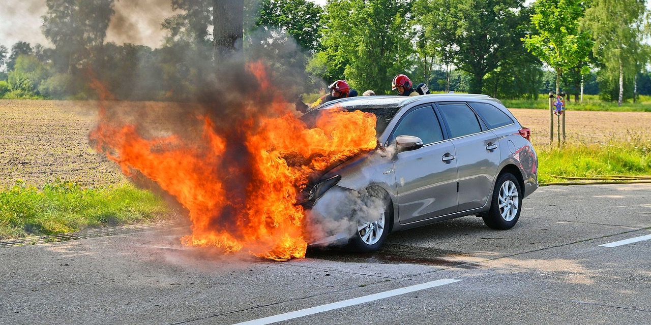 Foto: Autobrand op N397 