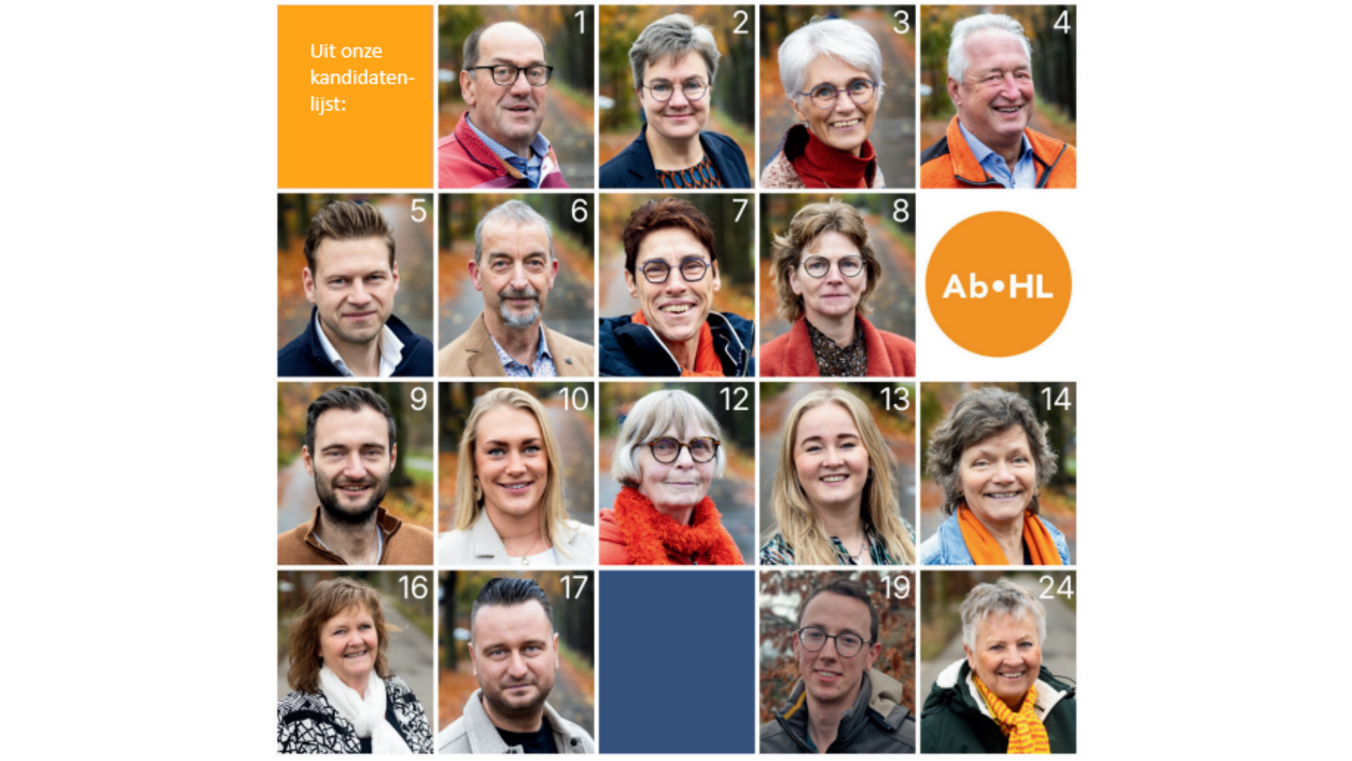 Foto: AbHL presenteert kandidatenlijst