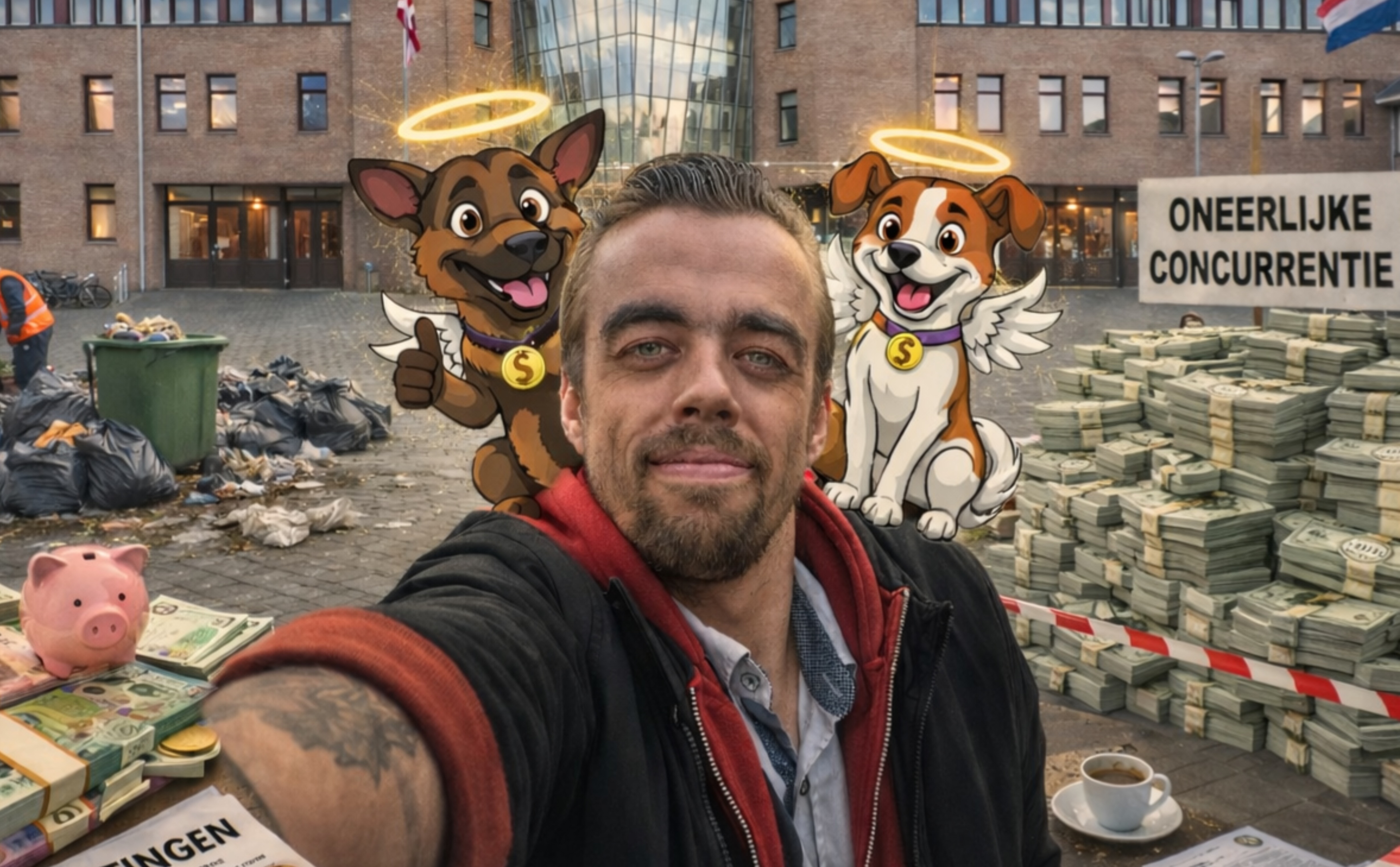 Foto: Een gemeente die te lui is kost geld