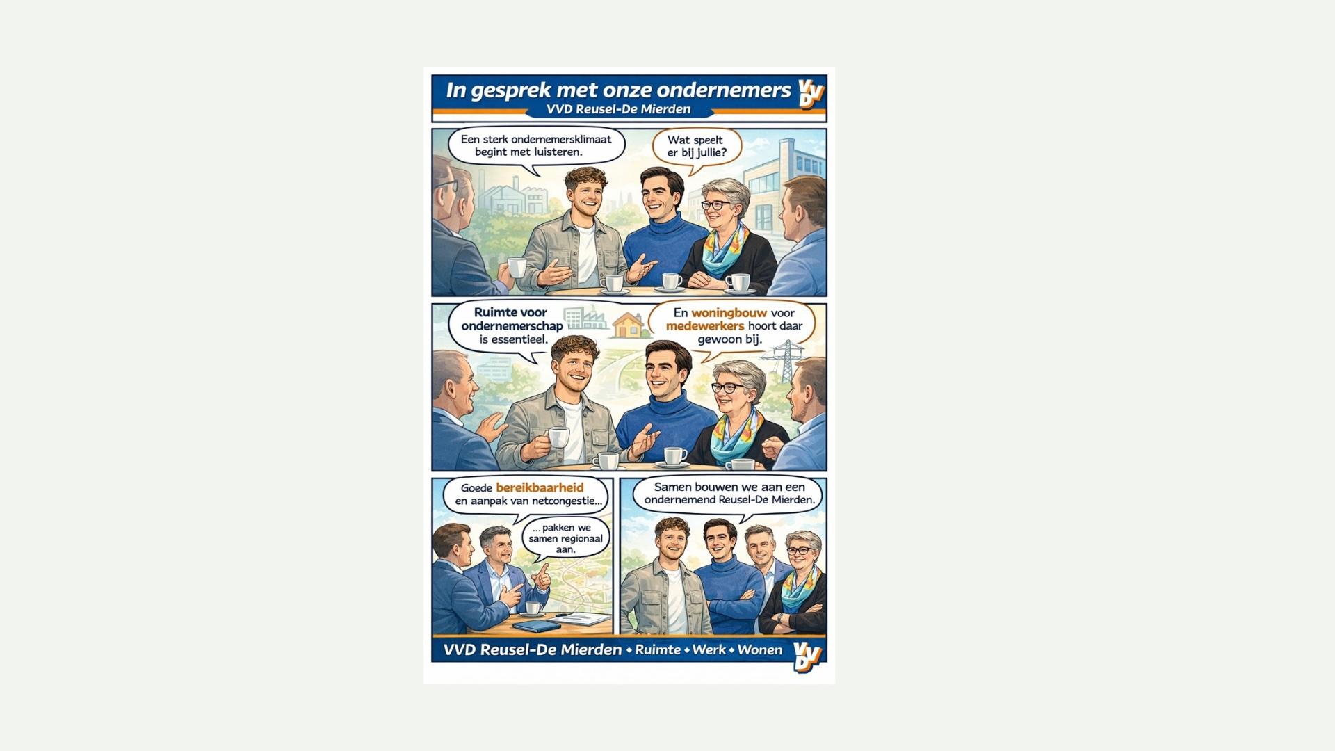 Foto: In gesprek met onze ondernemers 