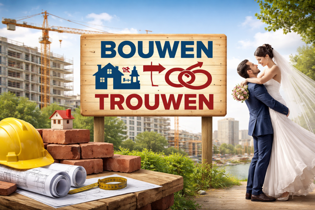 Foto: Bouwen betaalt trouwen