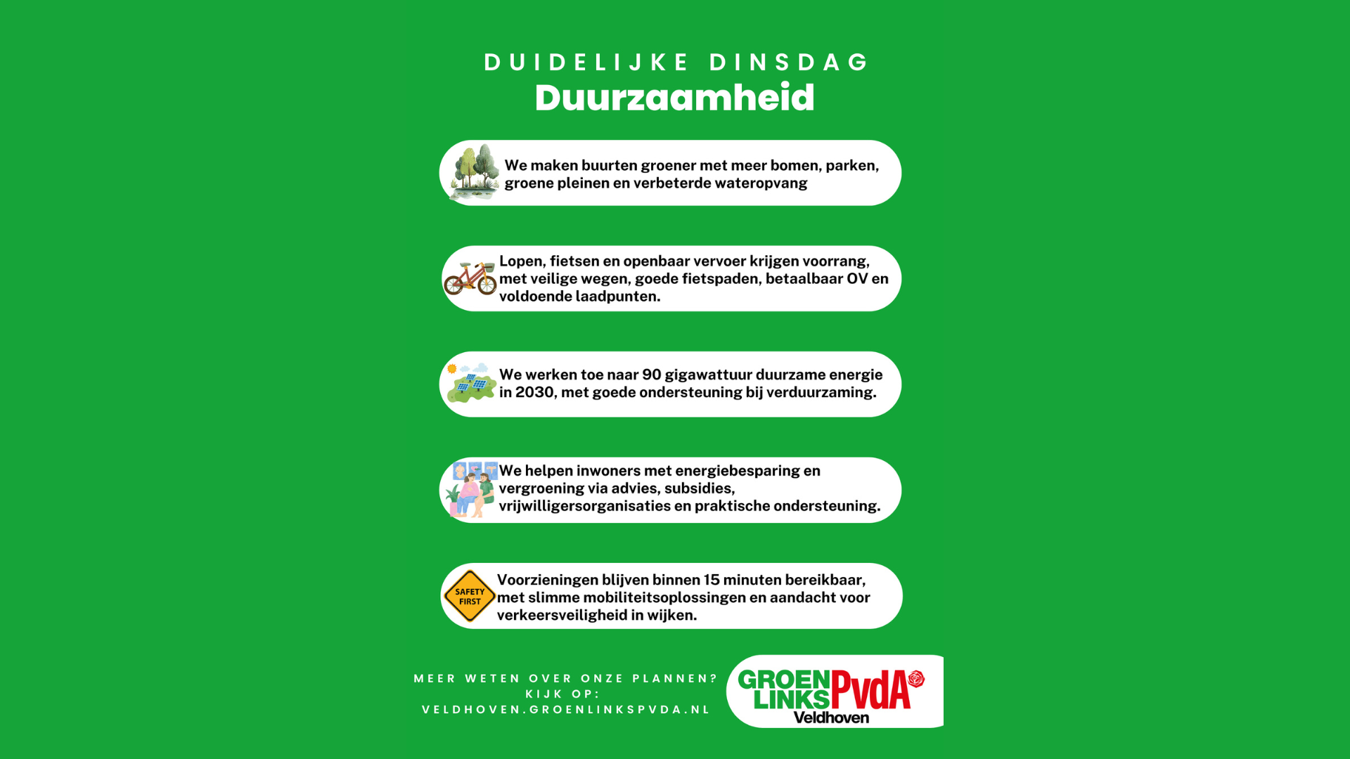 Foto: Duidelijke Dinsdag: Duurzaamheid 