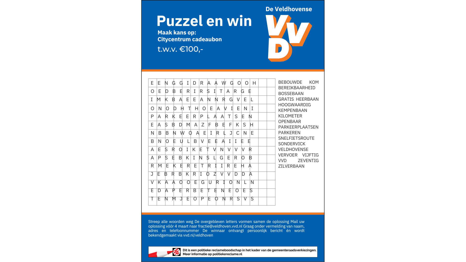 Foto: We gaan weer puzzelen!