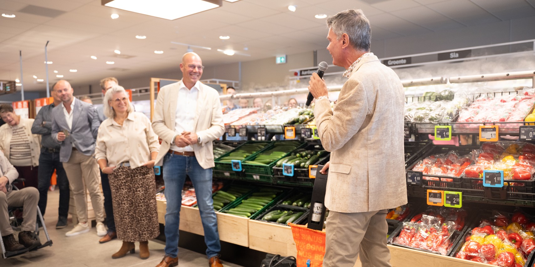 Foto: Nieuwe Albert Heijn in Heeze geopend