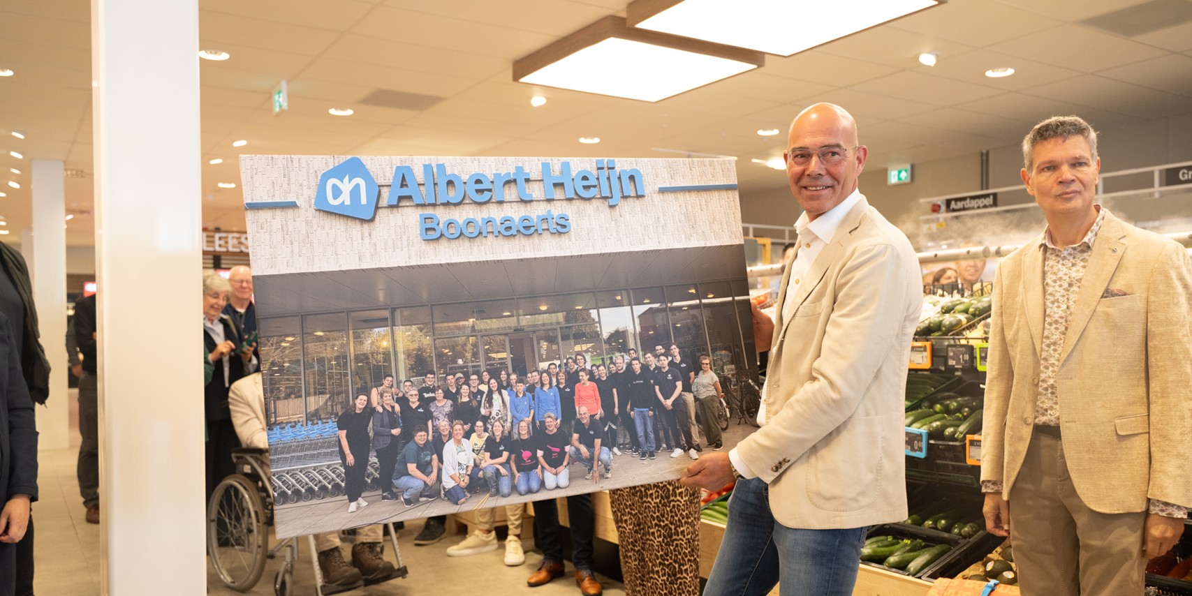 Foto: Nieuwe Albert Heijn in Heeze geopend