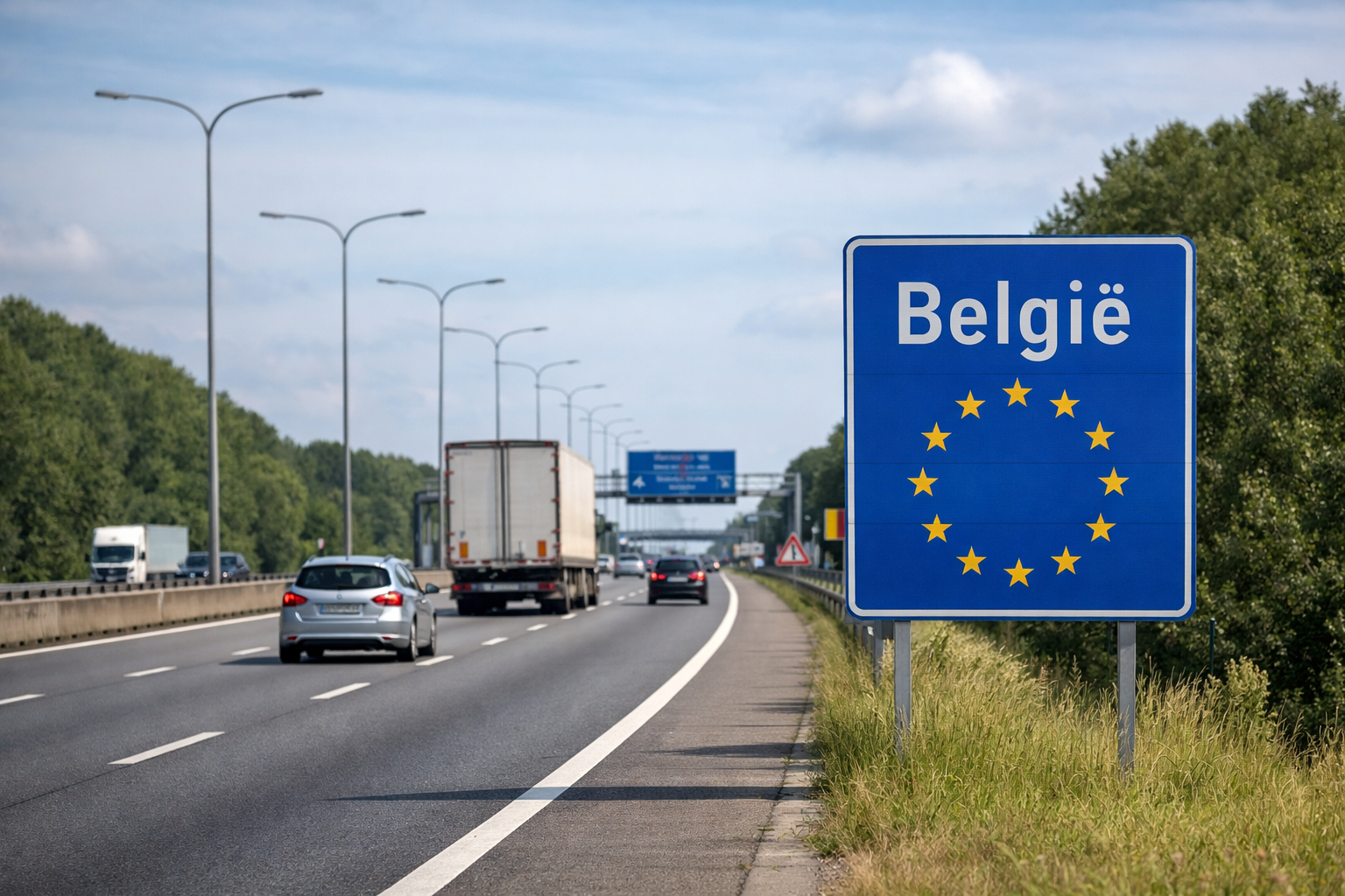 Foto: Tweede Kamerlid vraagt minister Tieman te pleiten tegen tol op Belgische wegen
