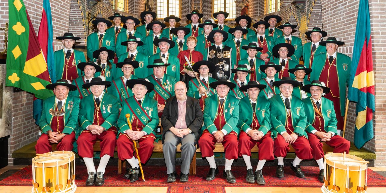 Foto: Gilde Knegsel bestaat 250 jaar en blijft zich aanpassen aan de tijd