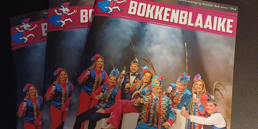 Foto: Bokkenblaaike huis aan huis bezorgd