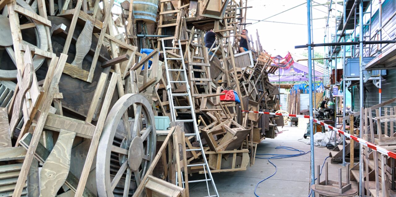 Foto: Gemeente Heeze-Leende wil vaste plekken regelen voor wagenbouwers