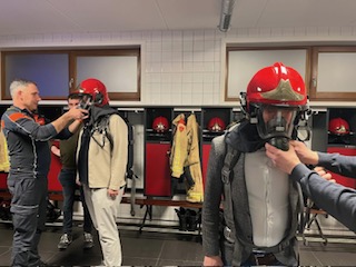 Foto: Waardering vanuit college voor brandweer in Bergeijk en Luyksgestel