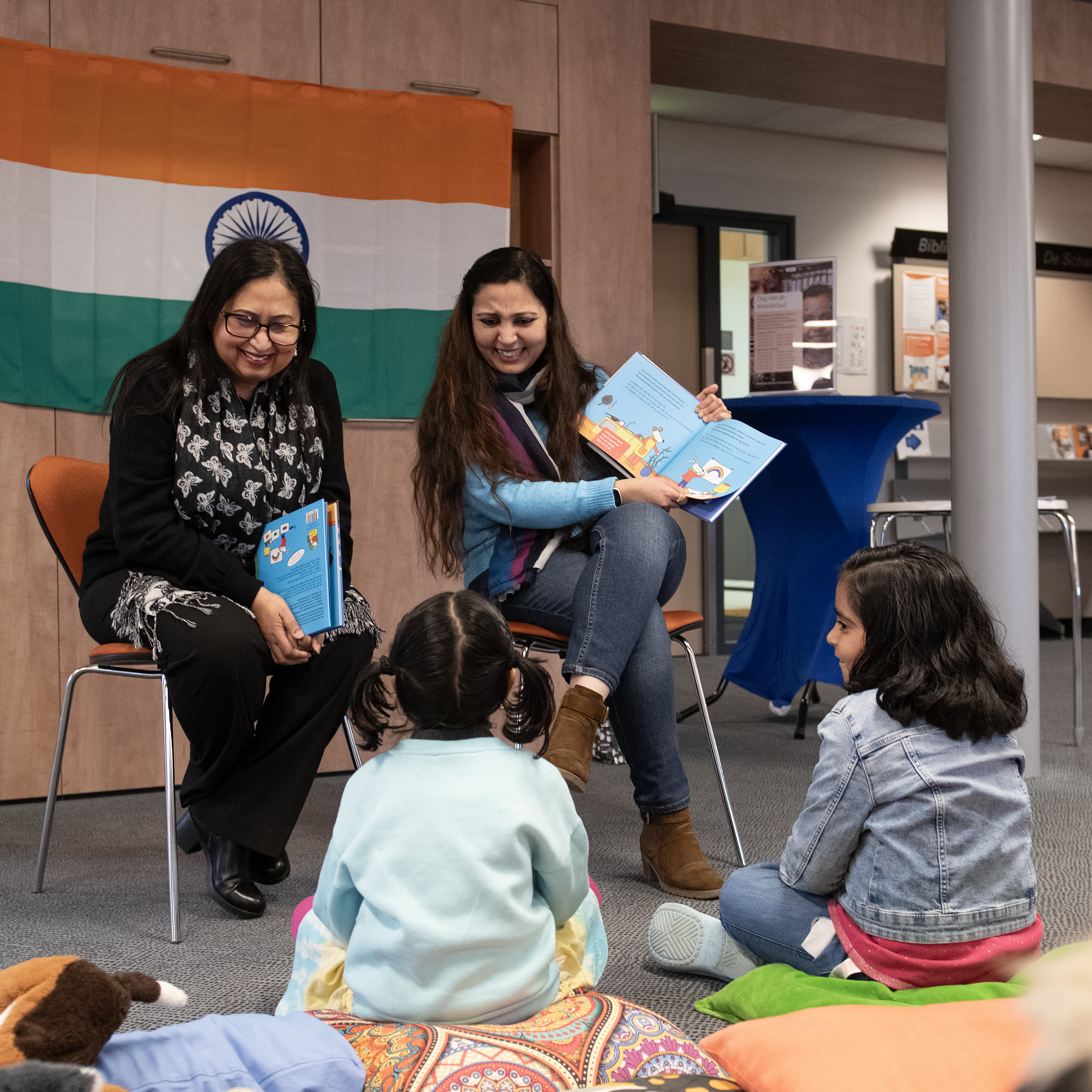 Foto: Meertalig voorleesprogramma in Veldhoven verbindt