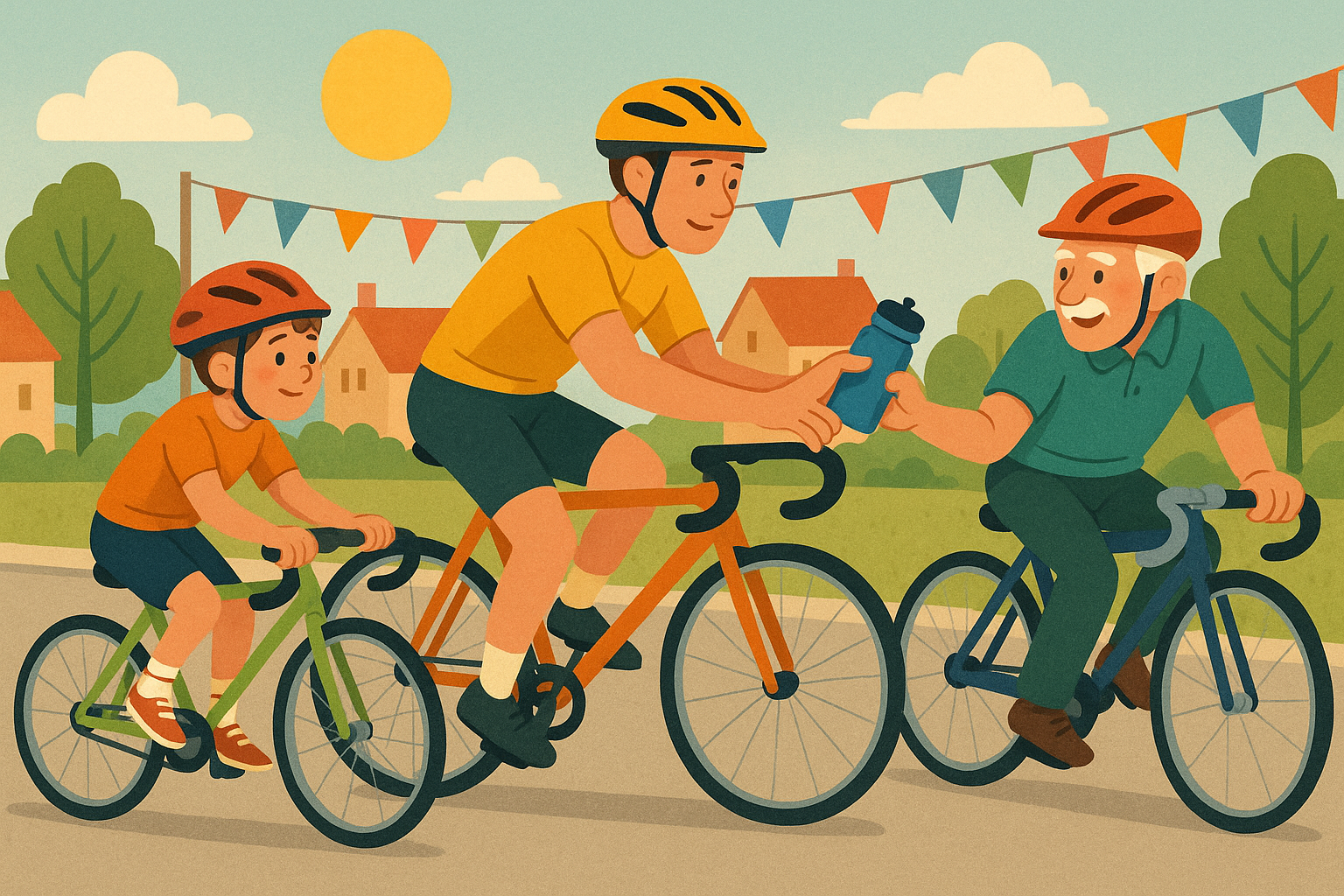 Foto: Organisatie Om de gele trui Duizel komt met nieuwe Drie Generatie Koers