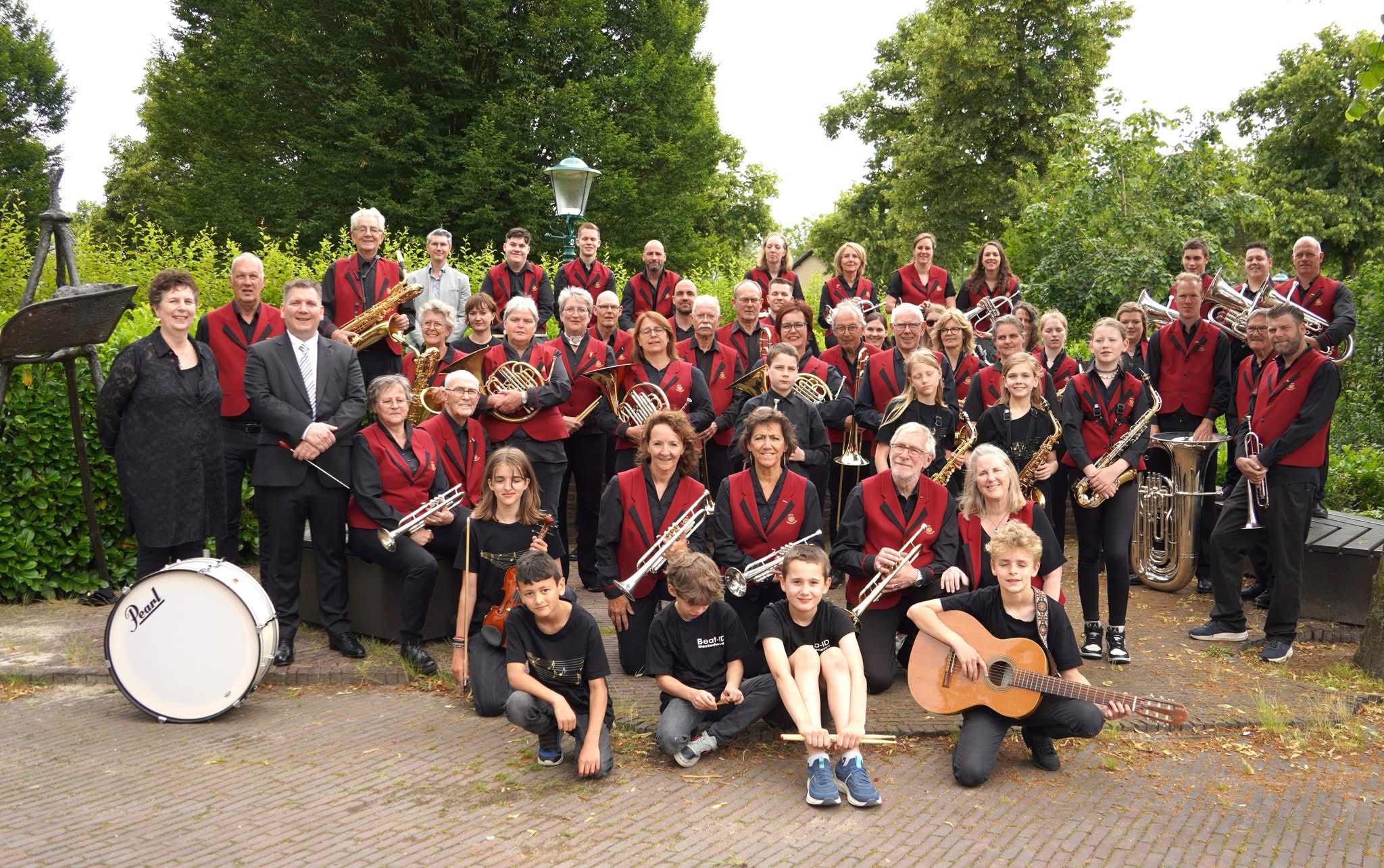 Foto: Fanfare Irene Westerhoven viert 75-jarig jubileum met feestweekend