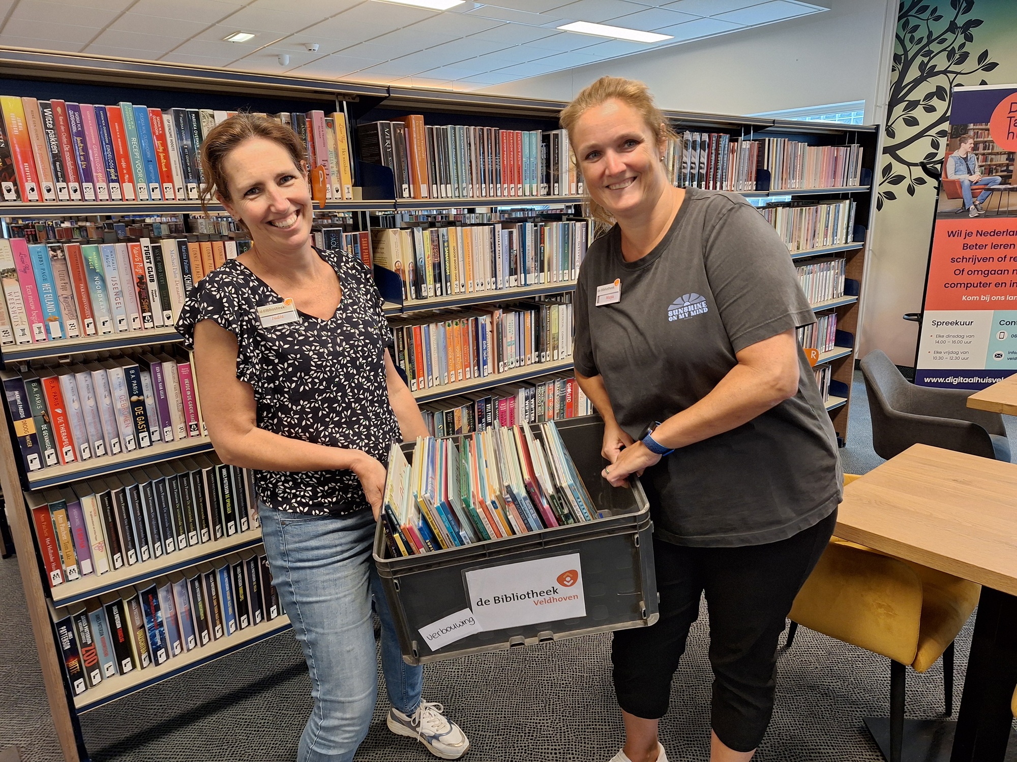 Foto: Bibliotheek Veldhoven krijgt opknapbeurt