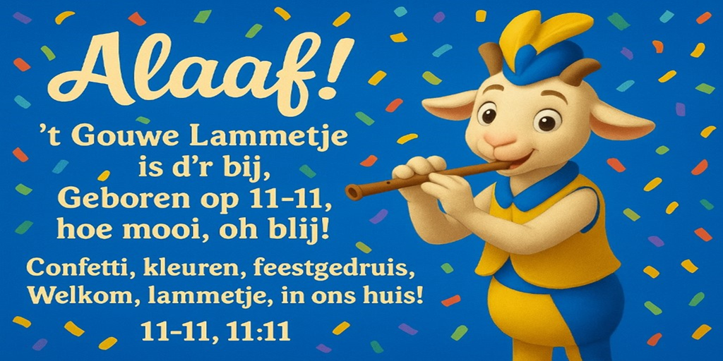 Foto: Heugelijk nieuws bij de Buulder Buk