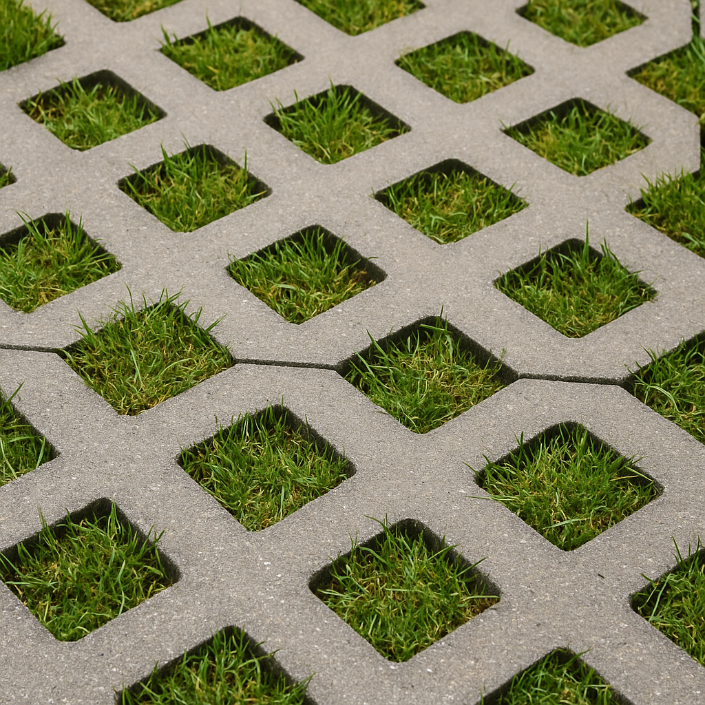 Foto: Meerdere schademeldingen van losliggende grastegels in Bladel