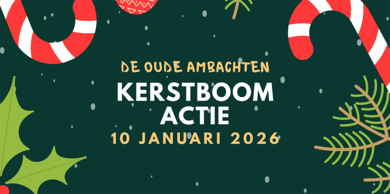 Foto: De Oude Ambachten haalt  in januari  kerstbomen op in Heeze & Sterksel 