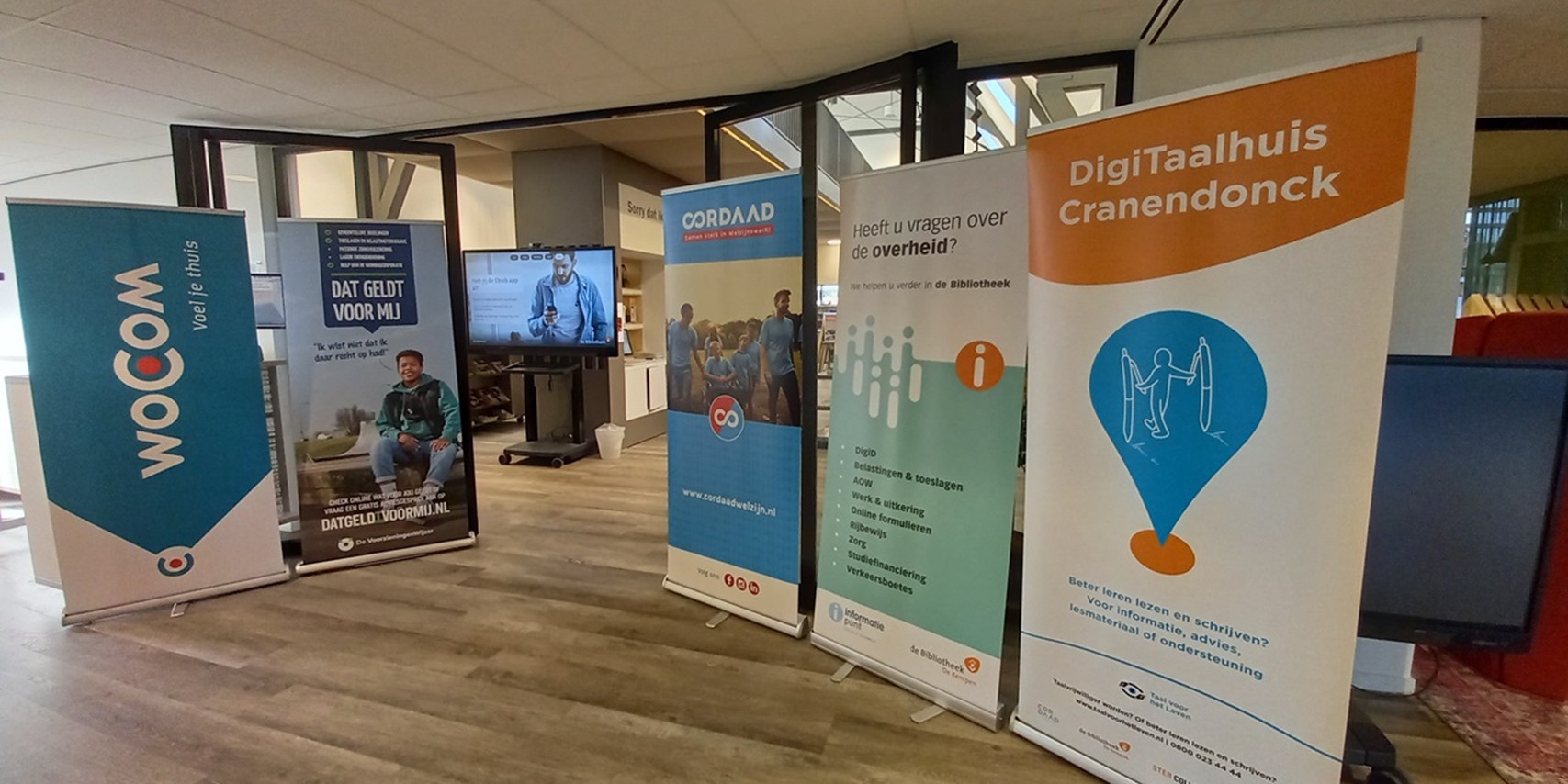 Foto: Nieuwe opzet Informatieplein Budel