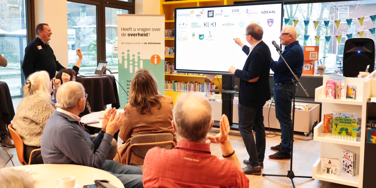 Foto: Informatieplein Leende officieel geopend in De Schammert