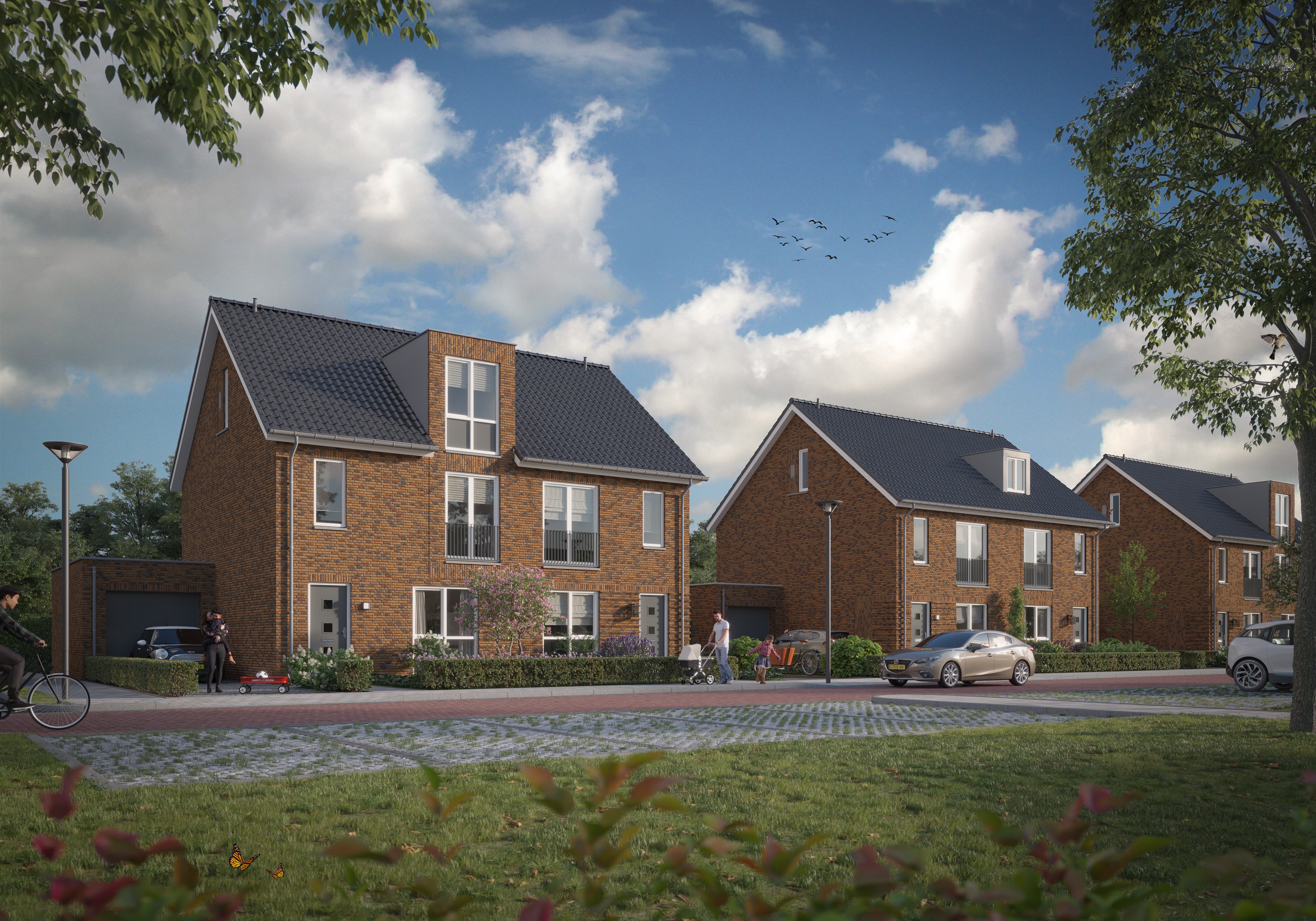 Foto: Woningbouwplan Kapelledries 3 op de Weebosch definitief 