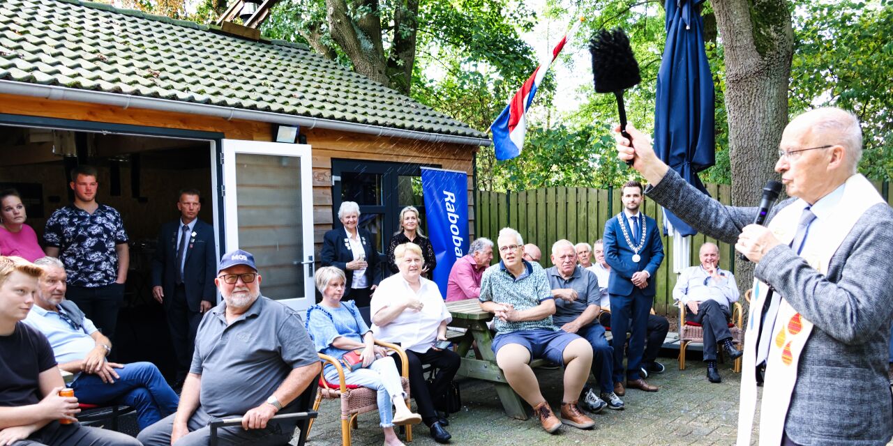 Foto: Feestelijke heropening clubgebouw de “Auw Schut” in Leende