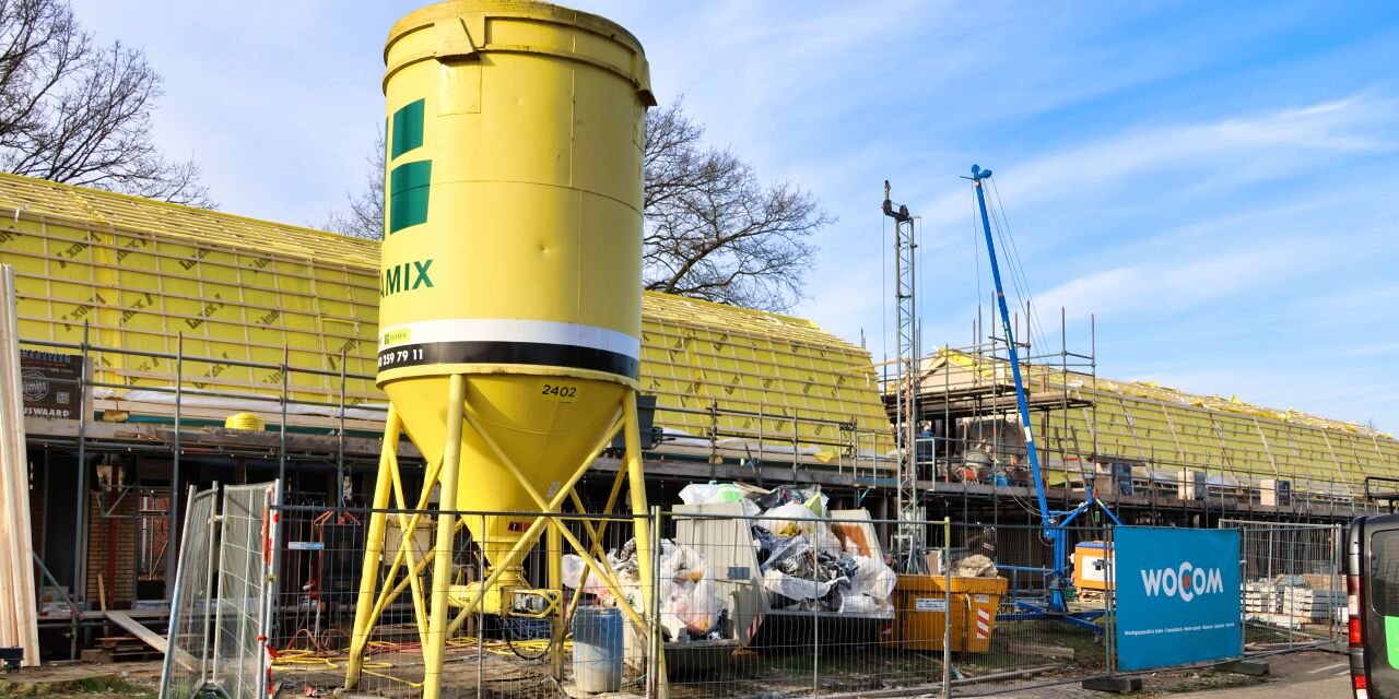 Foto: Hoogste punt bereikt bij sociale nieuwbouw in Budel-Schoot