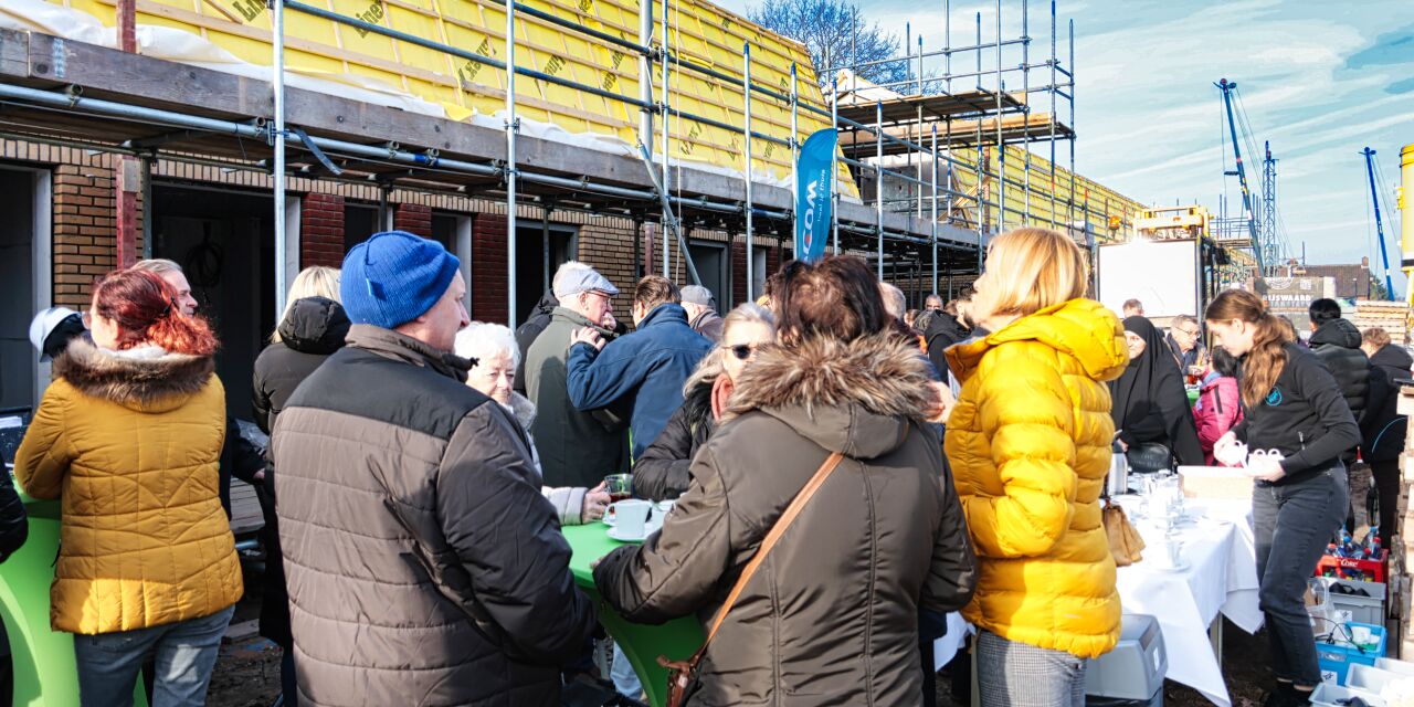 Foto: Hoogste punt bereikt bij sociale nieuwbouw in Budel-Schoot