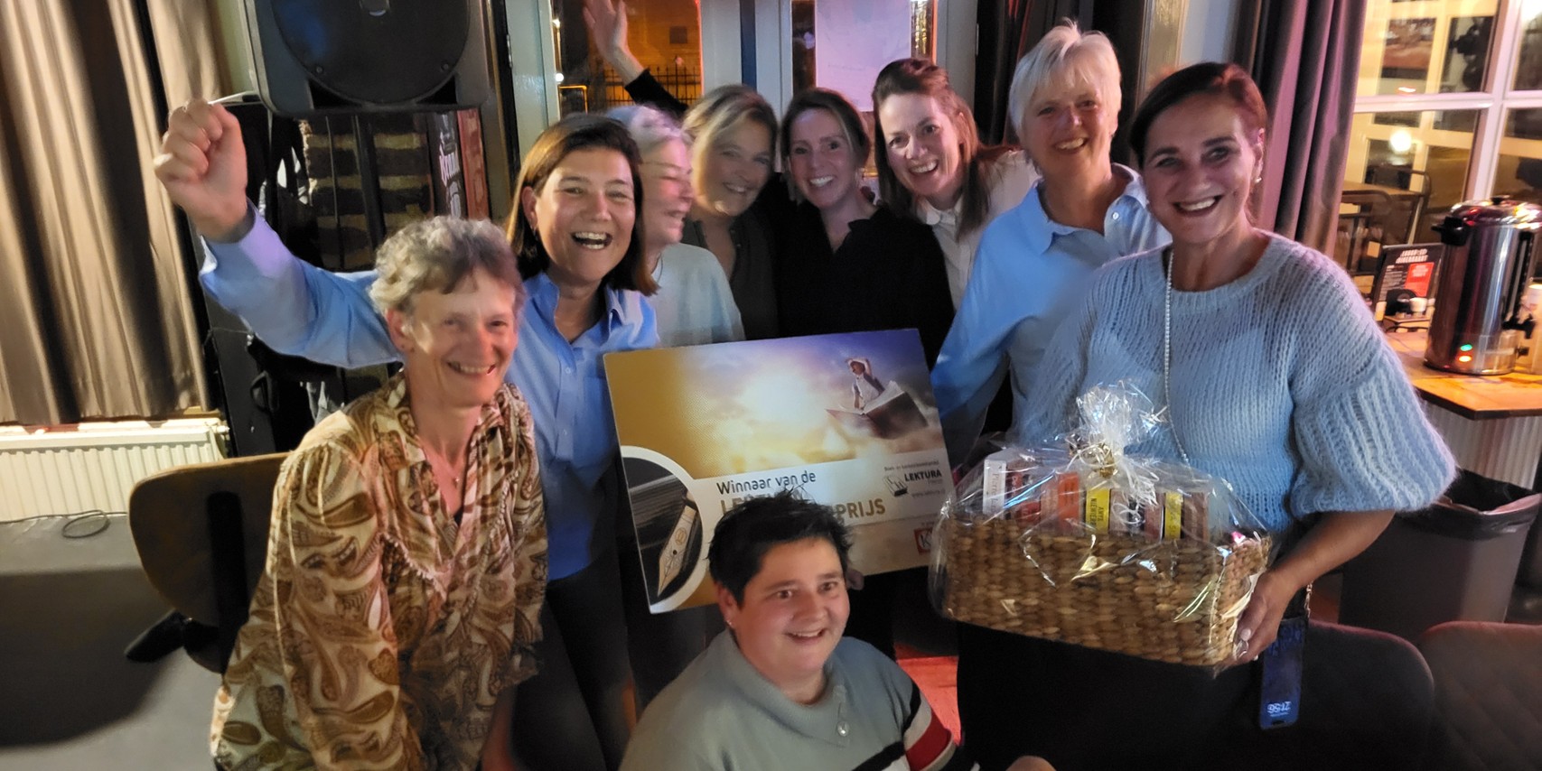 Foto: Leesclub De Bobo’s wint Lektura Literatuurprijs 2025