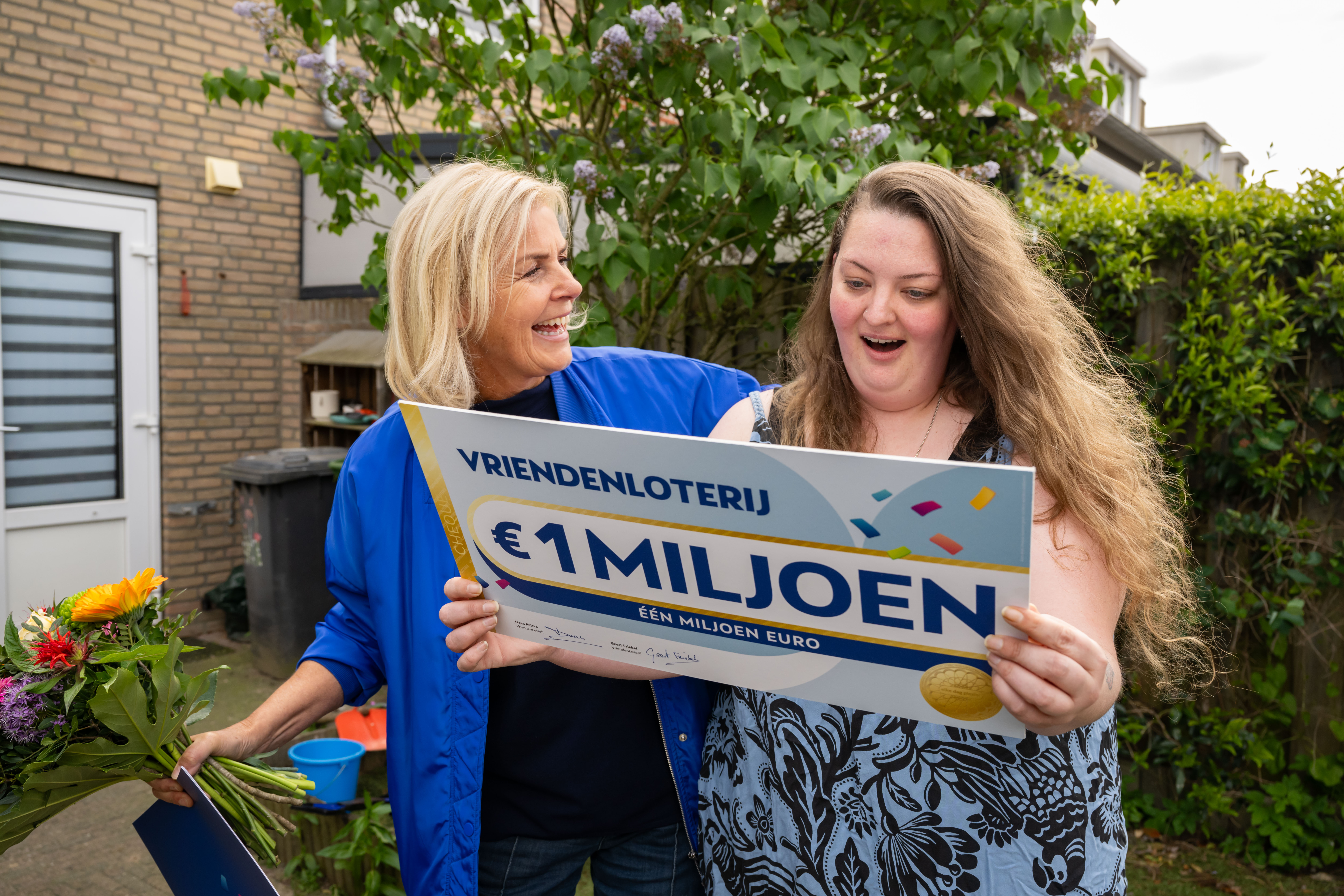 Foto: Macey uit Veldhoven wint 1 miljoen bij de VriendenLoterij