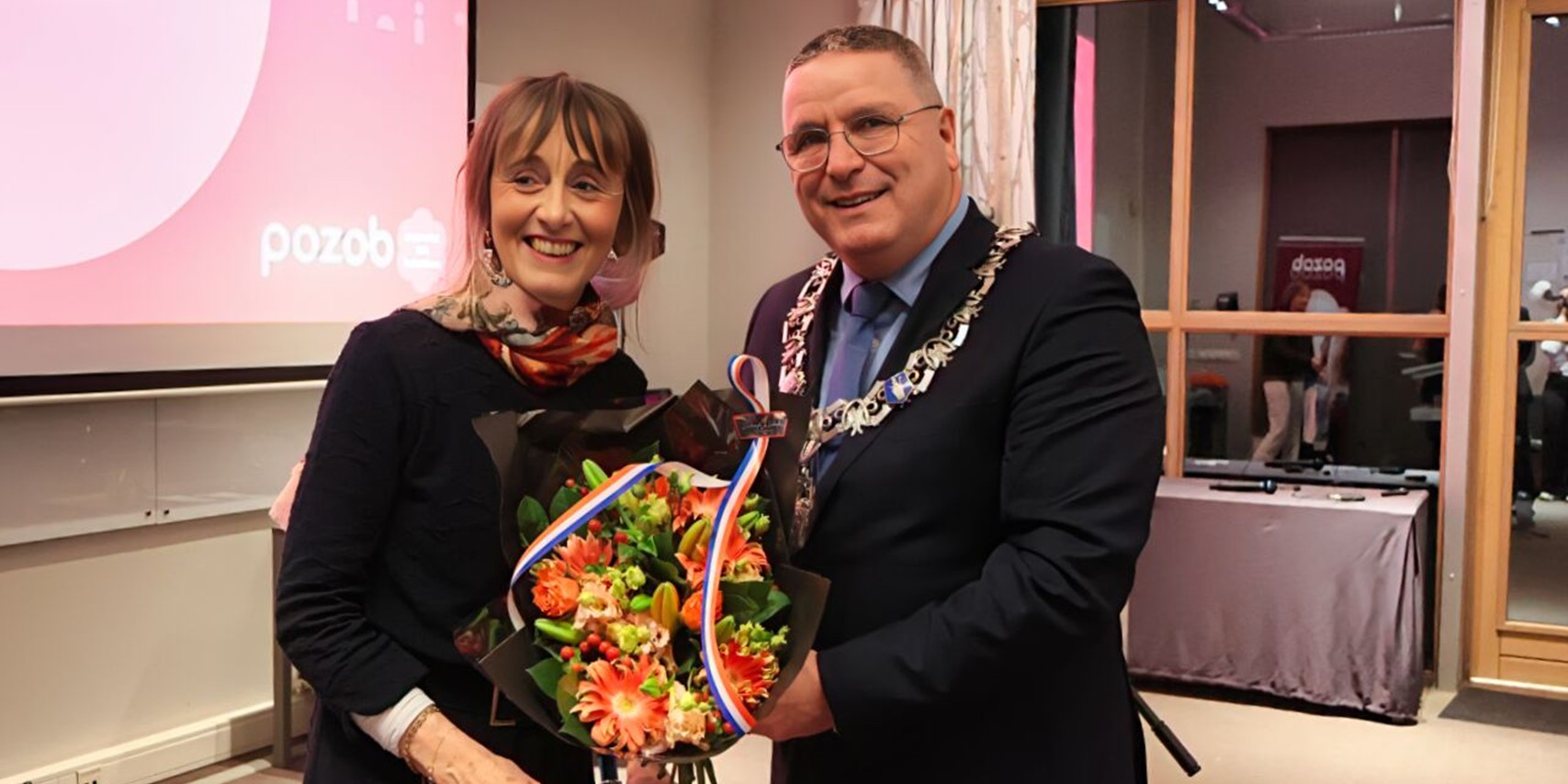 Foto: Hoge Koninklijke onderscheiding voor Johanneke Drissen – van Empel