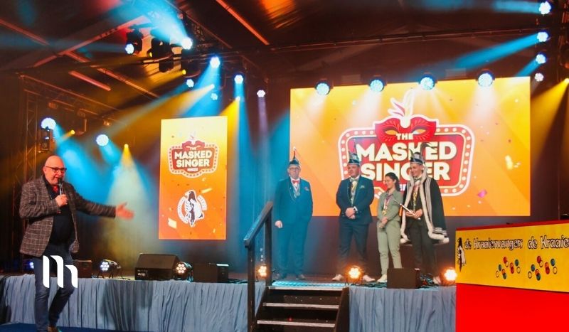 Foto: Muzikaal spektakel en grote verrassingen tijdens De Masked Singer
