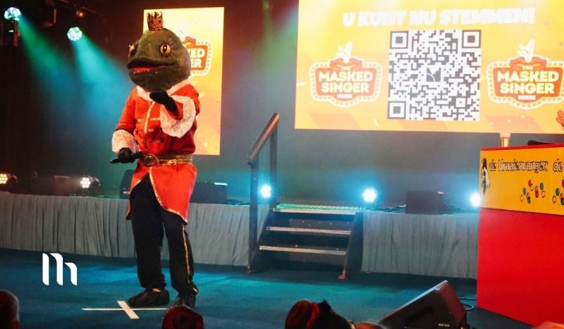 Foto: Muzikaal spektakel en grote verrassingen tijdens De Masked Singer