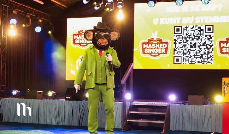 Foto: Muzikaal spektakel en grote verrassingen tijdens De Masked Singer