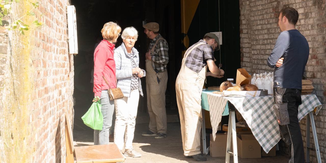 Nieuws van bij ons - Open dag Molen Sint Victor in Heeze trekt veel bekijks