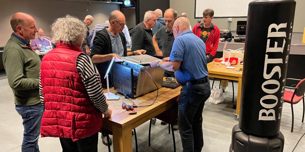 Foto: Repair Café Veldhoven gaat gewoon door in de zomer