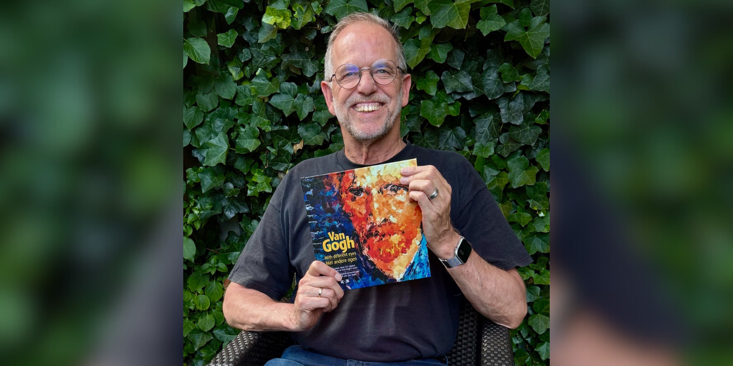Foto: Veldhovenaar bundelt digitale bewerkingen van Van Goghs werk in boek: ‘Moderne blik op zijn schilderijen’
