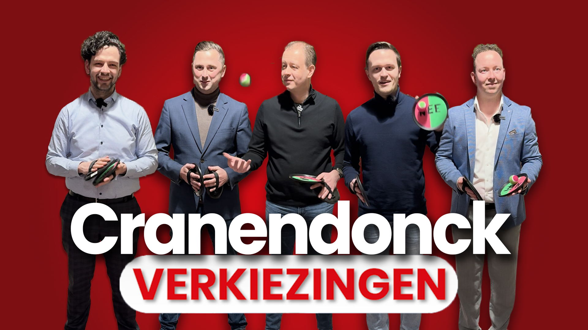 Foto: Aanloop naar gemeenteraadsverkiezingen: lijsttrekkers Cranendonck reageren op stellingen