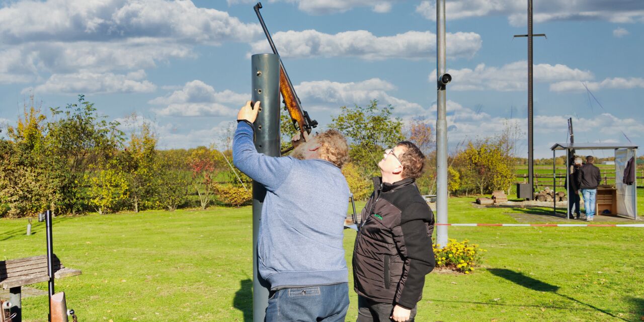 Foto: Recordopkomst bij jaarlijks Varkensschieten Gilde St. Jan Baptista