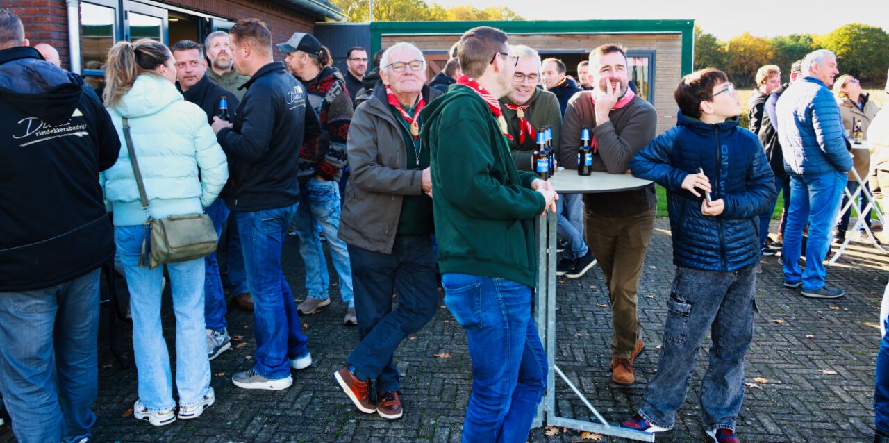 Foto: Recordopkomst bij jaarlijks Varkensschieten Gilde St. Jan Baptista