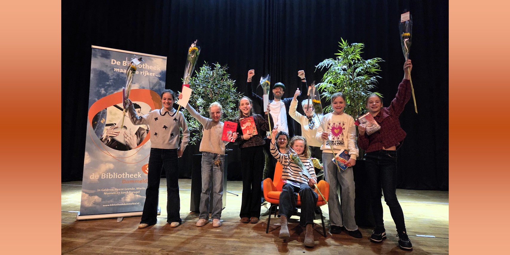 Foto: Evi Maas nieuwe Voorleeskampioen Heeze-Leende