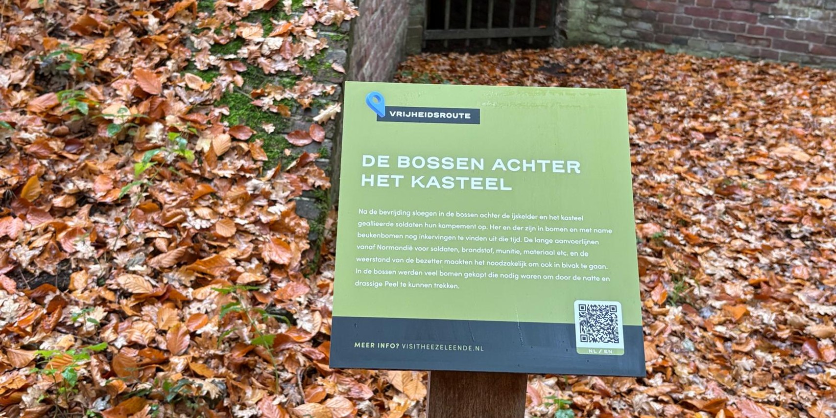 Foto: Vrijheidsroute Heeze-Leende vernieuwd: fiets langs verhalen van oorlog en bevrijding