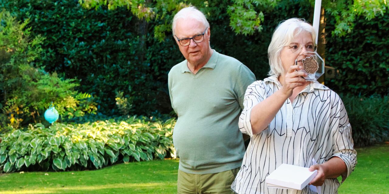 Foto: Gemeentelijke vrijwilligerspenning voor vrijwilligers van VVV Valkenswaard