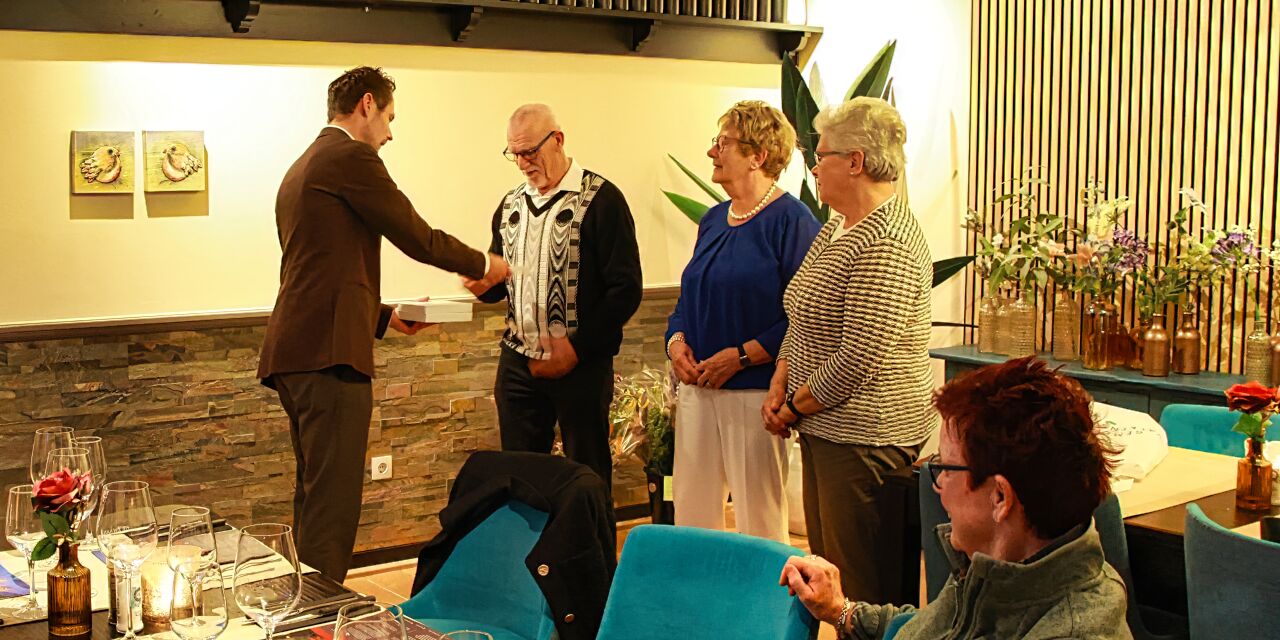 Foto: Vrijwilligerspenningen voor vrijwilligers Zorghoeve ’t Brugske