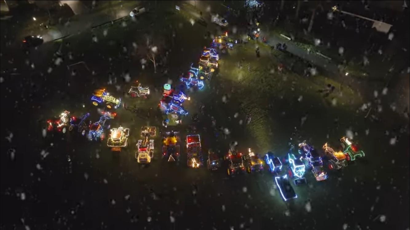 Foto: Tractor Lichtjesroute trekt opnieuw door Cranendonck