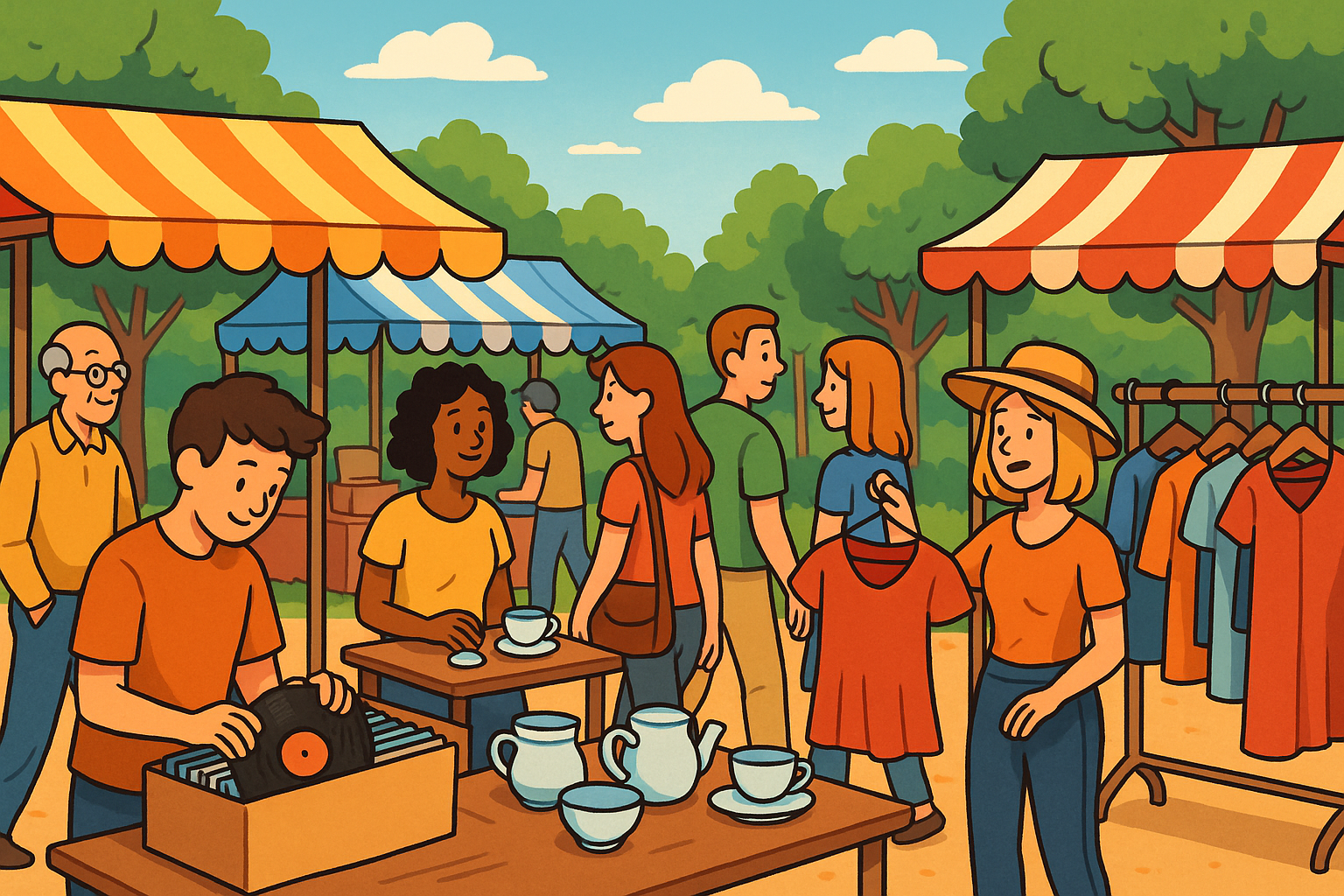 Foto: De Super Snuffelmarkt keert terug in Veldhoven