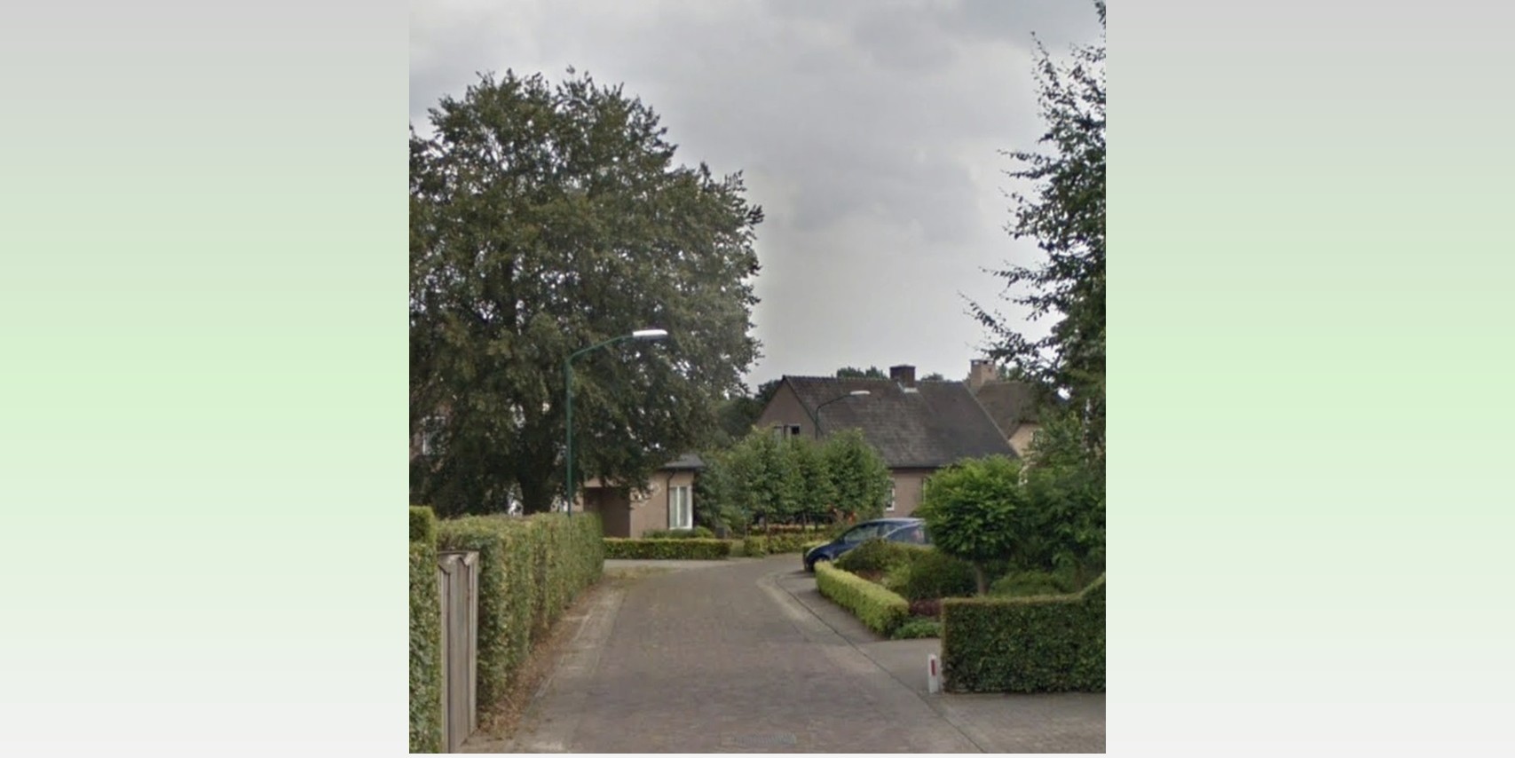 Foto: Onderhoudswerkzaamheden Broekerstraat in Leende