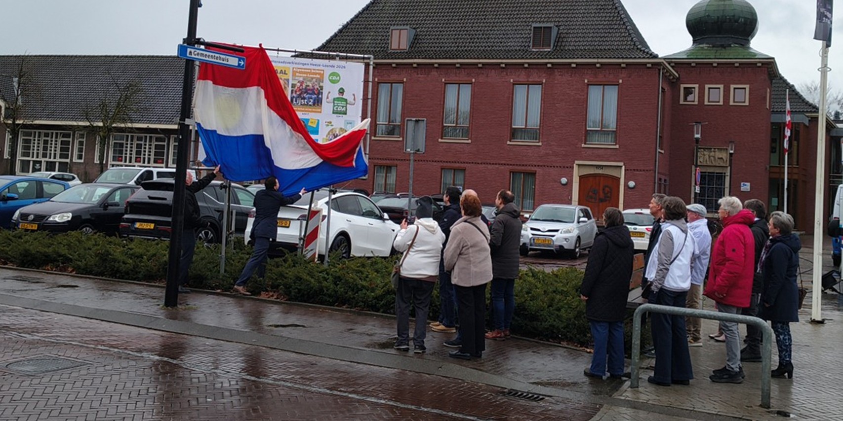Foto: Campagne gemeenteraadsverkiezingen Heeze-Leende officieel gestart