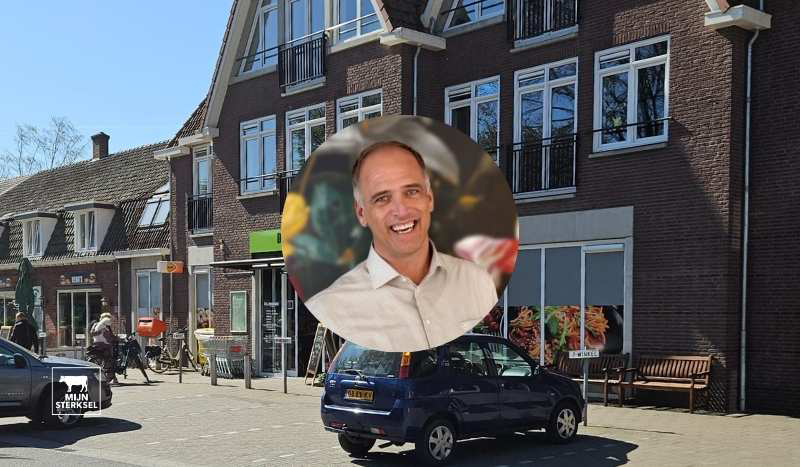 Foto: Frank Valkenaars nieuwe bedrijfsleider bij de Dorpswinkel