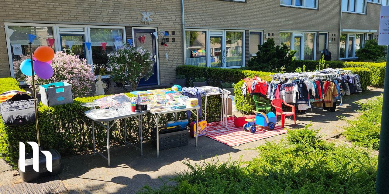 Nieuws van bij ons - Geslaagde garagesale in Nieuwe Hoeven Heeze
